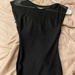 Black bodycon dress by American Apparel